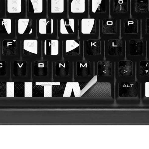 NBA Utah Jazz Black Animal Print K95 RGB PLATINUM Mechanical Gaming Keyboard Skin