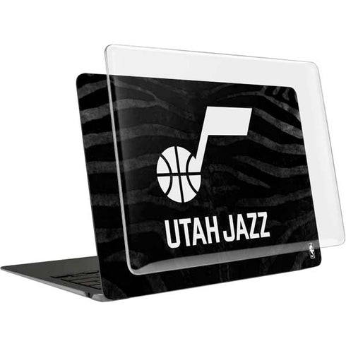 NBA Utah Jazz Black Animal Print MacBook Air 13in (2020) Case plus Skin