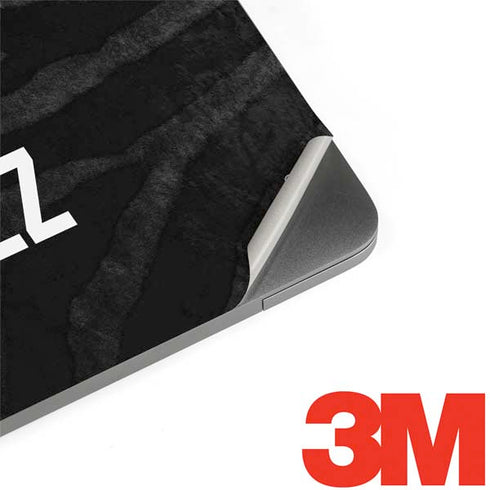 NBA Utah Jazz Black Animal Print MacBook Skins