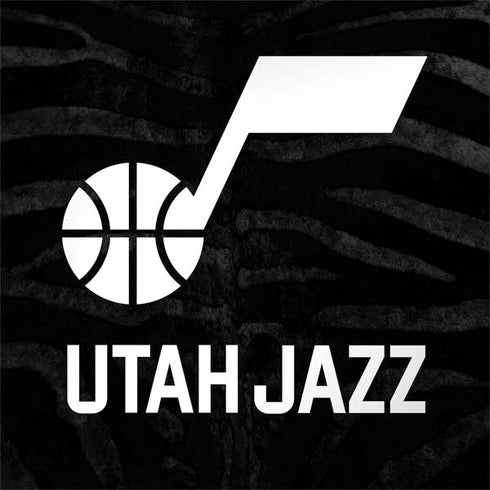 NBA Utah Jazz Black Animal Print MacBook Skins