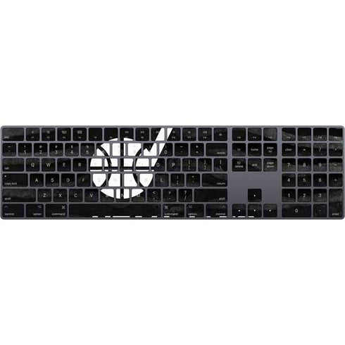 NBA Utah Jazz Black Animal Print Magic Keyboard with Numeric Keypad Skin