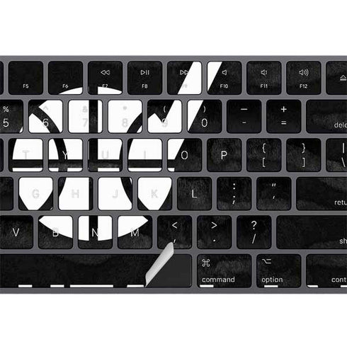 NBA Utah Jazz Black Animal Print Magic Keyboard with Numeric Keypad Skin