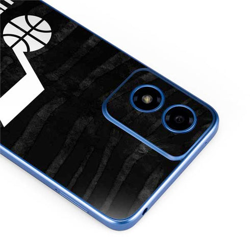NBA Utah Jazz Black Animal Print Moto G Play 4G (2024) Skin