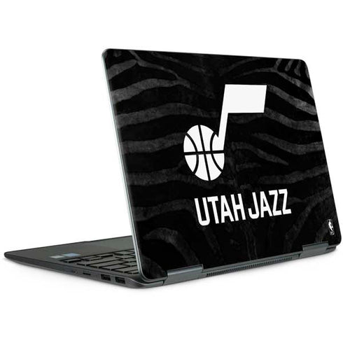 NBA Utah Jazz Black Animal Print Notebook 9 Pro 13in (2017) Skin