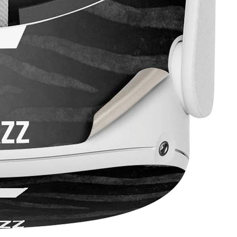 NBA Utah Jazz Black Animal Print Oculus Quest 2 Skin