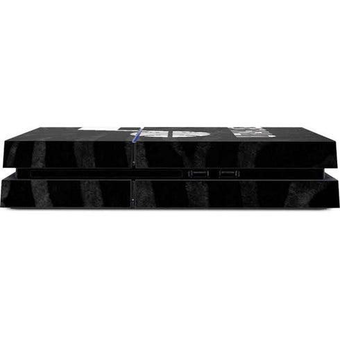 NBA Utah Jazz Black Animal Print PS4 Console Skin