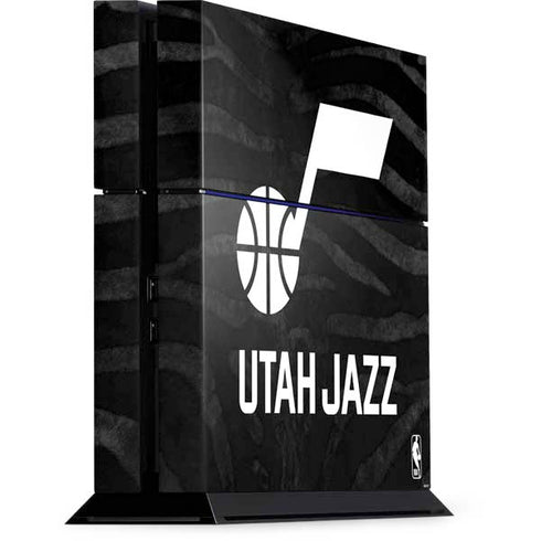 NBA Utah Jazz Black Animal Print PlayStation PS4 Skins