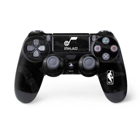 NBA Utah Jazz Black Animal Print PS4 Controller Skin