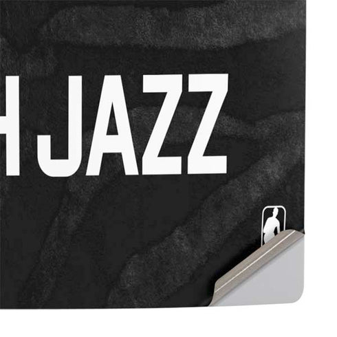 NBA Utah Jazz Black Animal Print PS5 Console Skin