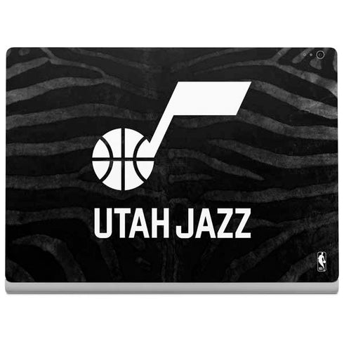 NBA Utah Jazz Black Animal Print Surface Book 2 13.5in Skin