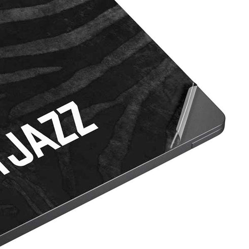 NBA Utah Jazz Black Animal Print Surface Laptop 7 13.8in Skin