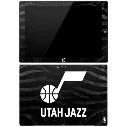 NBA Utah Jazz Black Animal Print Surface Pro 3 Skin