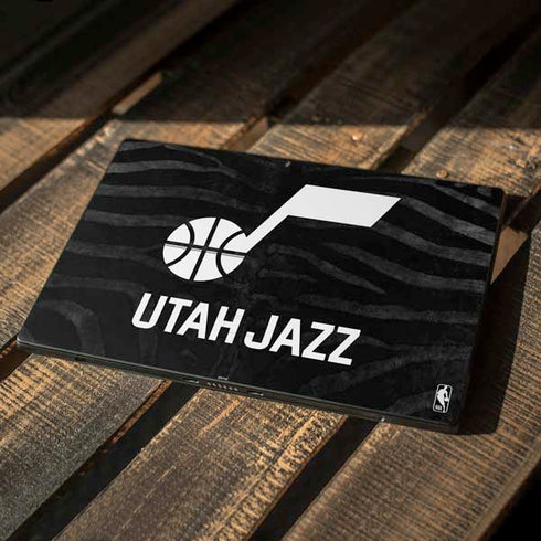 NBA Utah Jazz Black Animal Print Surface Pro 6 Skin