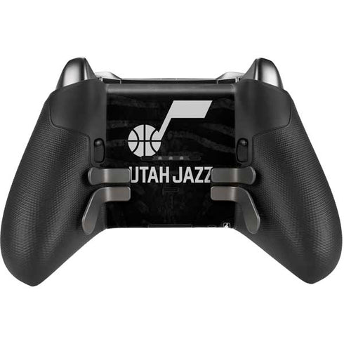 NBA Utah Jazz Black Animal Print Xbox Elite Wireless Controller Series 2 Skin