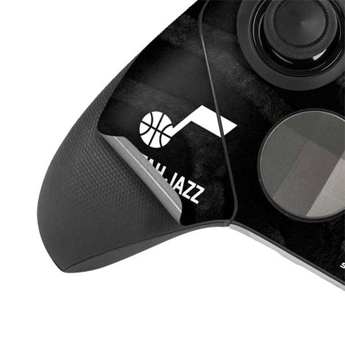 NBA Utah Jazz Black Animal Print Xbox Elite Wireless Controller Series 2 Skin