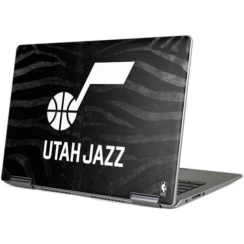 NBA Utah Jazz Black Animal Print Yoga 710 14in Skin