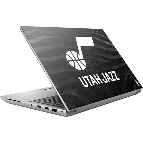 NBA Utah Jazz Black Animal Print HP ZBook Fury 16 G10 Skin