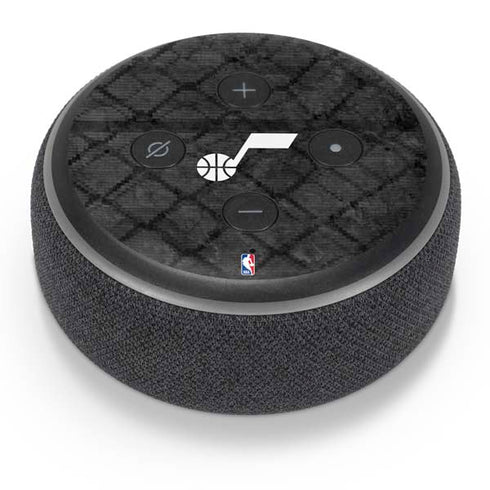 NBA Utah Jazz Black Rust Amazon Echo Dot Skin