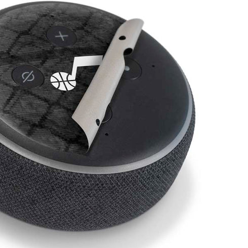 NBA Utah Jazz Black Rust Amazon Echo Dot Skin