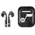 NBA Utah Jazz Black Rust Apple AirPods 2 Skin