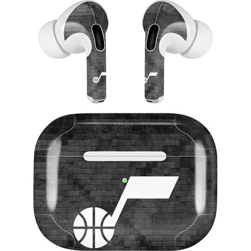 NBA Utah Jazz Black Rust Apple AirPods Pro Skin
