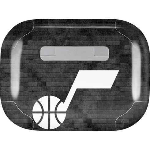 NBA Utah Jazz Black Rust Apple AirPods Pro Skin
