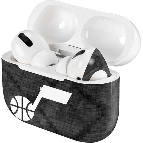 NBA Utah Jazz Black Rust Apple AirPods Pro Skin