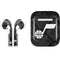 NBA Utah Jazz Black Rust Apple AirPods Skin