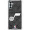 NBA Utah Jazz Black Rust Galaxy A13 5G Clear Case
