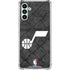 NBA Utah Jazz Black Rust Galaxy A13 5G Clear Case