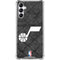 NBA Utah Jazz Black Rust Galaxy A14 5G Clear Case