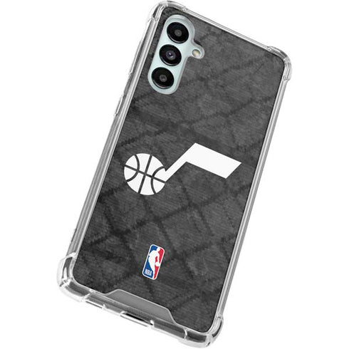 NBA Utah Jazz Black Rust Galaxy A16 5G Clear Case