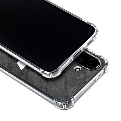 NBA Utah Jazz Black Rust Galaxy A36 5G Clear Case