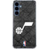 NBA Utah Jazz Black Rust Galaxy A55 5G Clear Case