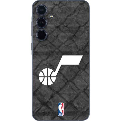 NBA Utah Jazz Black Rust Galaxy A55 5G Skin