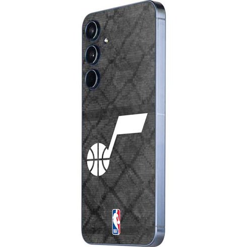 NBA Utah Jazz Black Rust Galaxy A55 5G Skin