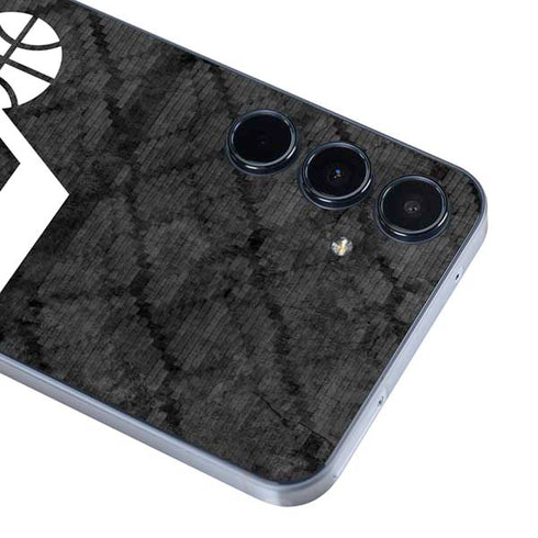 NBA Utah Jazz Black Rust Galaxy A55 5G Skin