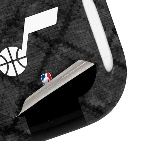 NBA Utah Jazz Black Rust Galaxy Buds Live Skin