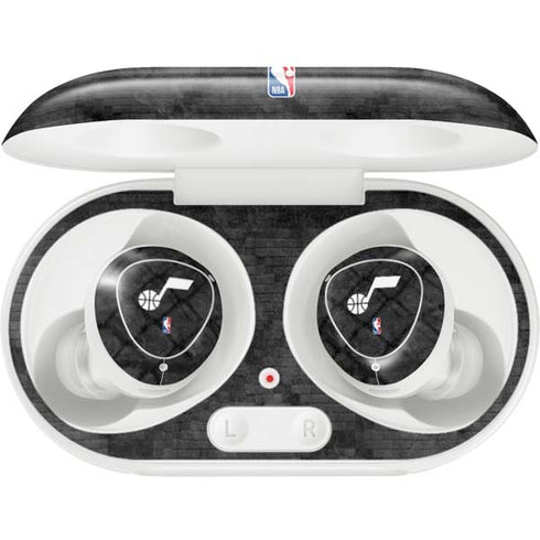 NBA Utah Jazz Black Rust Galaxy Buds Plus Skin