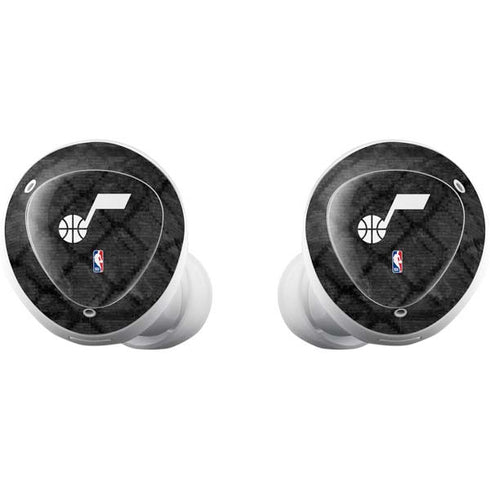NBA Utah Jazz Black Rust Galaxy Buds Plus Skin