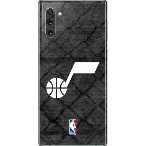 NBA Utah Jazz Black Rust Galaxy Note 10 Skin