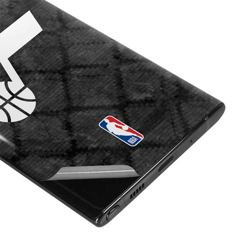 NBA Utah Jazz Black Rust Galaxy Note 10 Skin