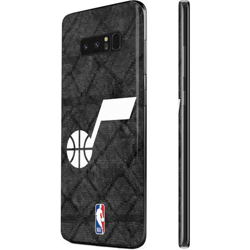NBA Utah Jazz Black Rust Galaxy Note 8 Skin