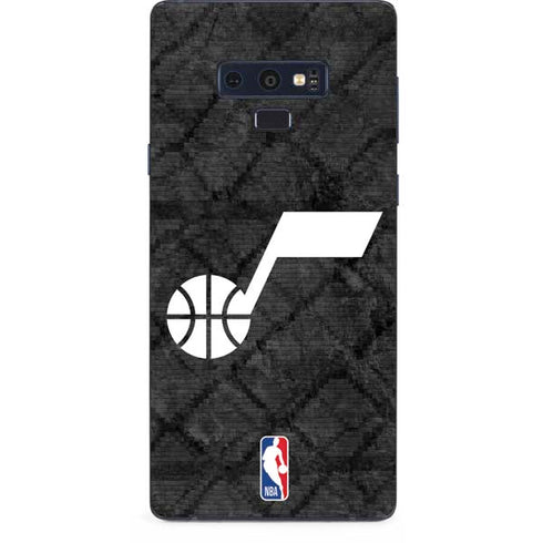 NBA Utah Jazz Black Rust Galaxy Note 9 Skin