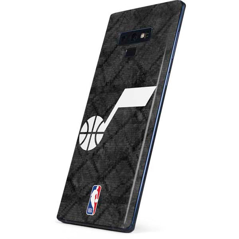 NBA Utah Jazz Black Rust Galaxy Note 9 Skin