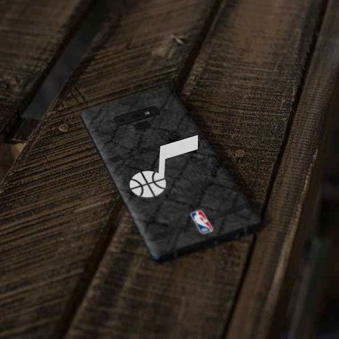 NBA Utah Jazz Black Rust Galaxy Note 9 Skin