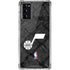 NBA Utah Jazz Black Rust Galaxy Note20 5G Clear Case