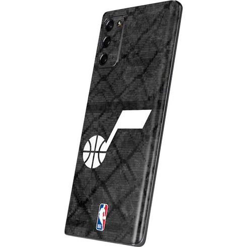 NBA Utah Jazz Black Rust Galaxy Note20 5G Skin