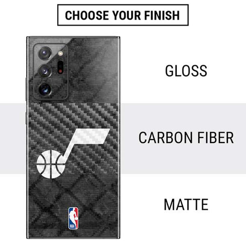 NBA Utah Jazz Black Rust Galaxy Note20 Ultra 5G Skin