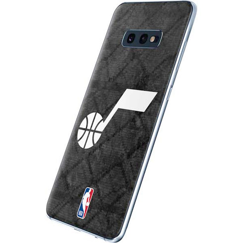 NBA Utah Jazz Black Rust Galaxy S10e Skin